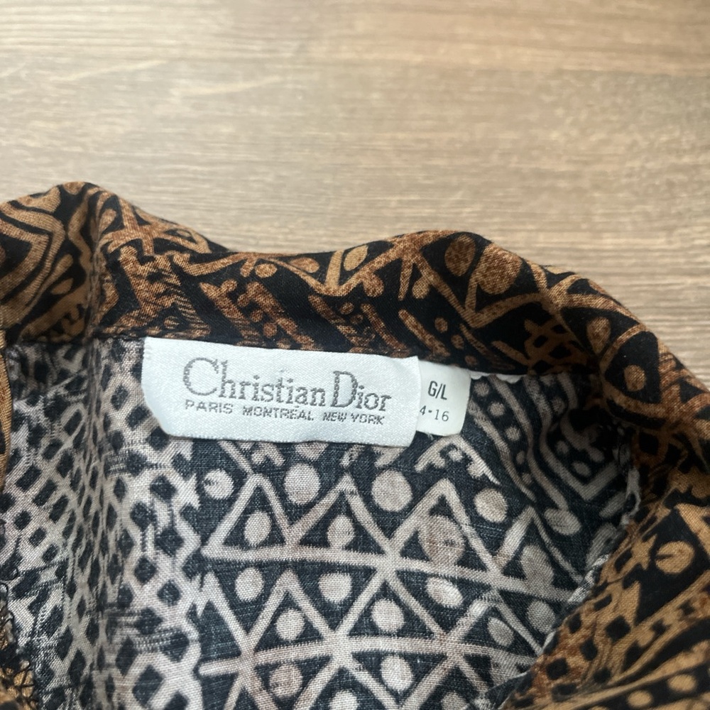 Button down Dior blouse - Picture 2 of 3